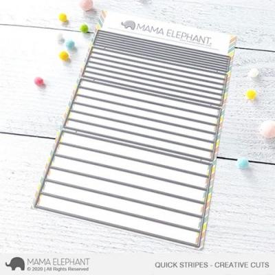 Mama Elephant Creative Cuts - Quick Stripes